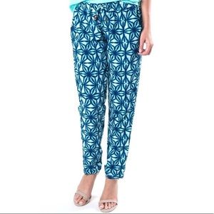 All For Color Jogger Pants size S indigo blue